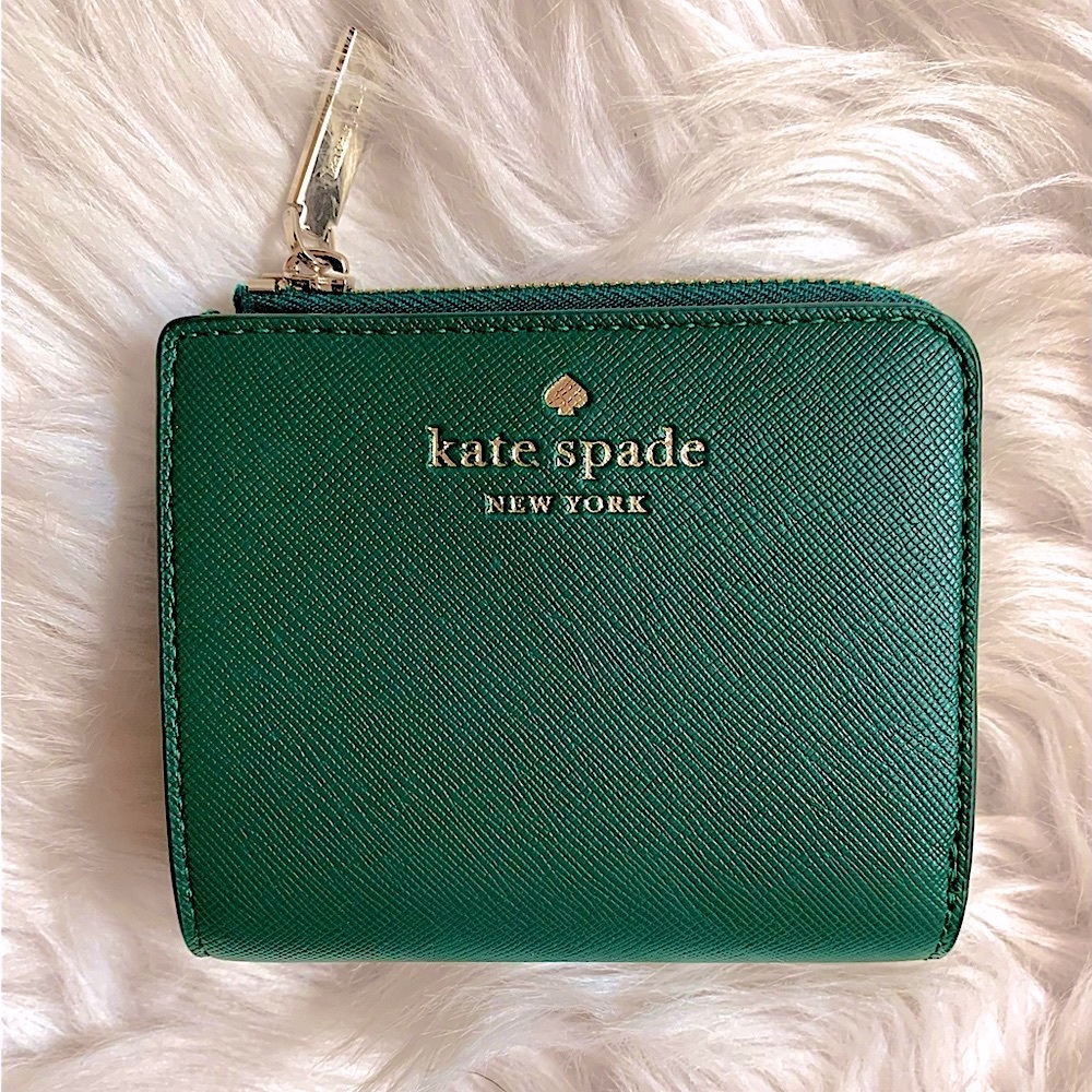 KATE SPADE ♠️ Schuyler L-Zip Bifold Wallet